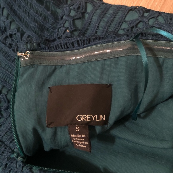 Greylin Anthropologie Jumpsuit Teal - Picture 4 of 8